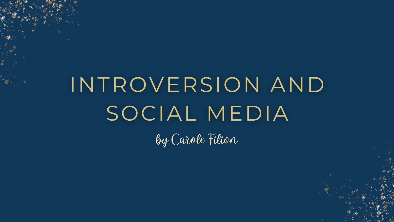 Introversion and Social Media